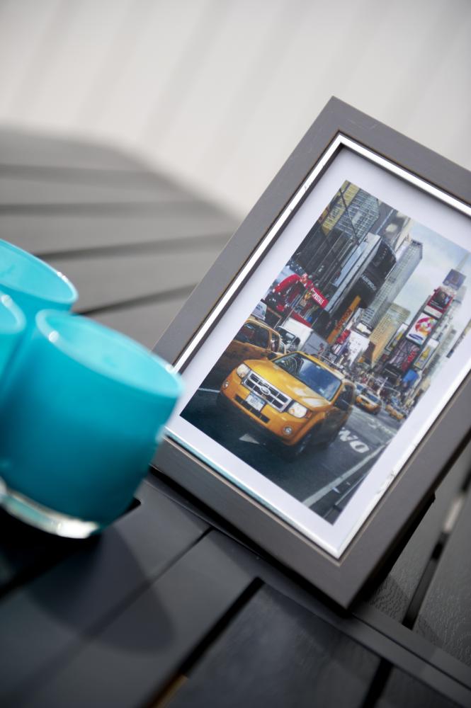 Focus Rahmen Twist Grau 10x15 cm