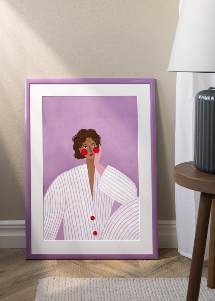 Jämtlands Ramfabrik Rahmen Dorset Acrylglas Rosa 21x29,7 cm (A4)