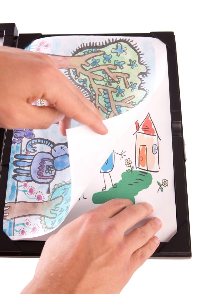 Little Davinci Zeichenrahmen Little Davinci Weiß A4