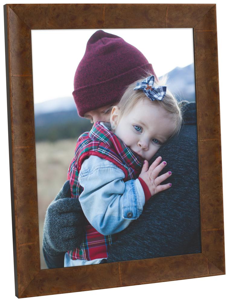 Ramverkstad Rahmen Ribe Ljusbrun Rotfanér - Beliebige Größe