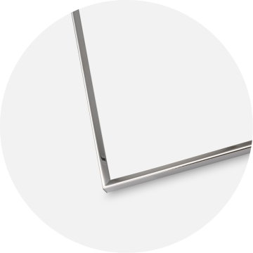 Estancia Rahmen Slät Metall Silber 10x15 cm