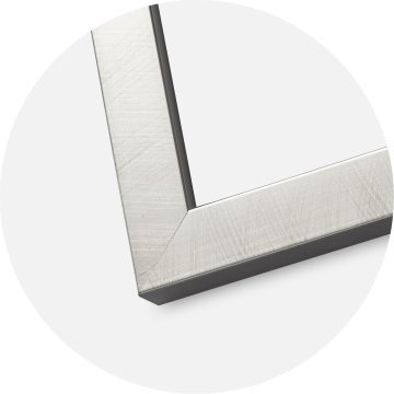 Galleri 1 Rahmen Uppsala Silber 25x25 cm