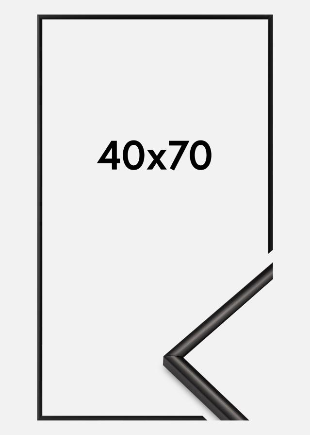 BGA Rahmen New Lifestyle Acrylglas Matt Schwarz 40x70 cm