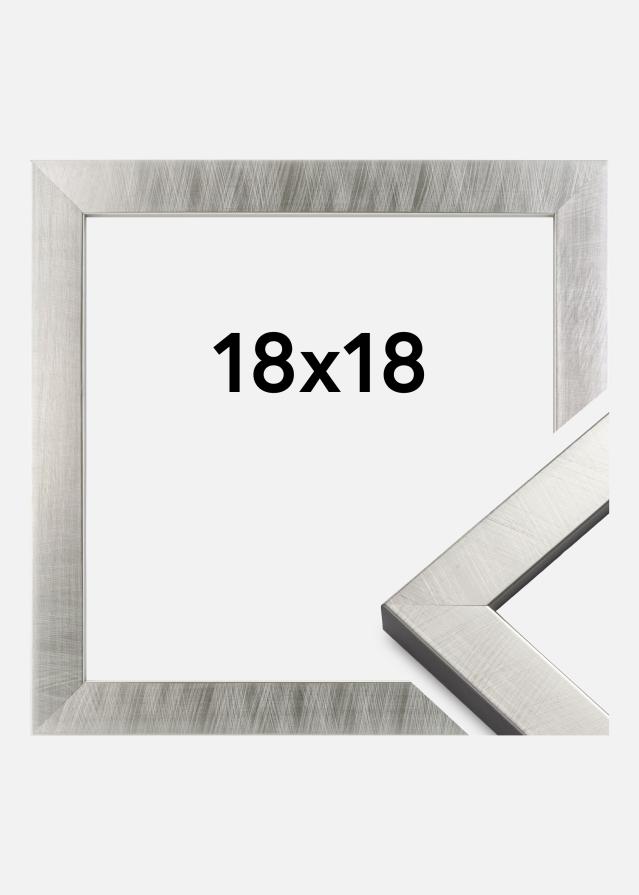 Galleri 1 Rahmen Uppsala Silber 18x18 cm