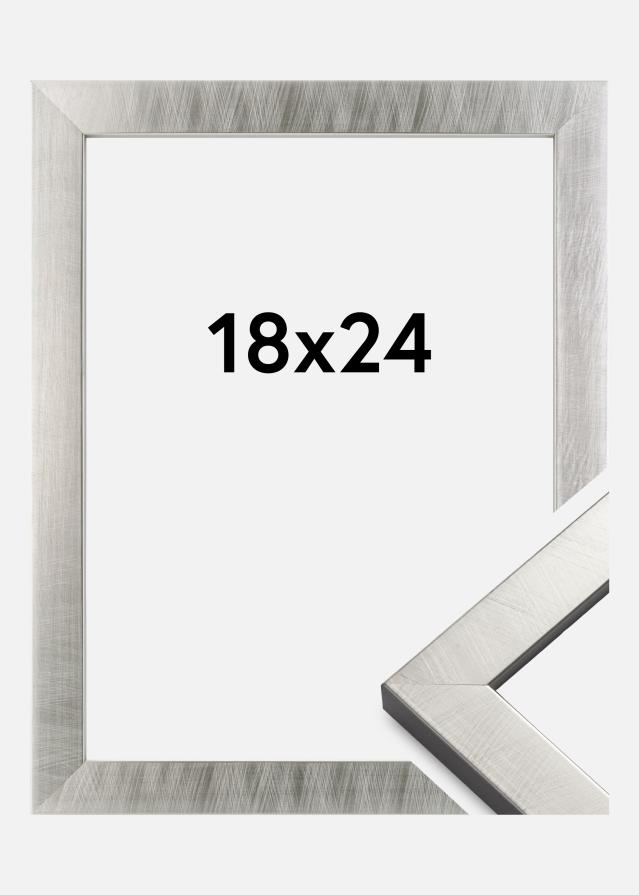 Galleri 1 Rahmen Uppsala Silber 18x24 cm