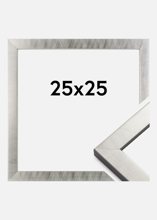 Galleri 1 Rahmen Uppsala Silber 25x25 cm