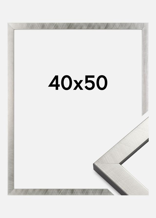 Galleri 1 Rahmen Uppsala Acrylglas Silber 40x50 cm