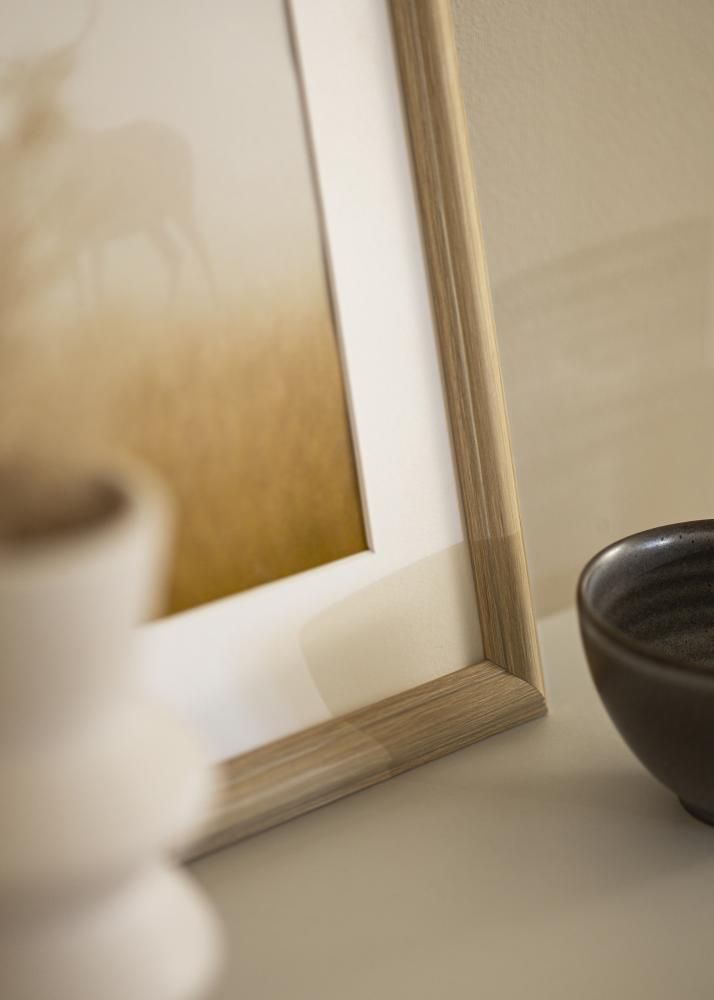 Galleri 1 Rahmen Västkusten Acrylglas Eiche 35x50 cm