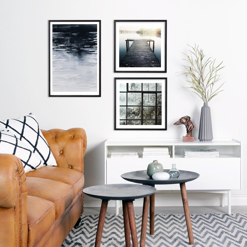 Love Home Window 50x50 cm Poster