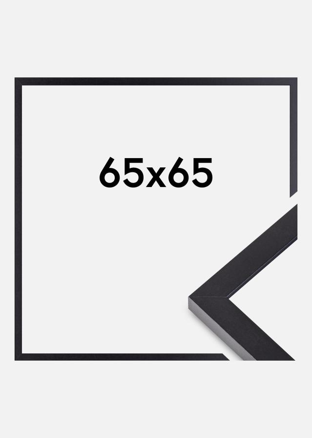 BGA Rahmen Selection Acrylglas Schwarz 65x65 cm