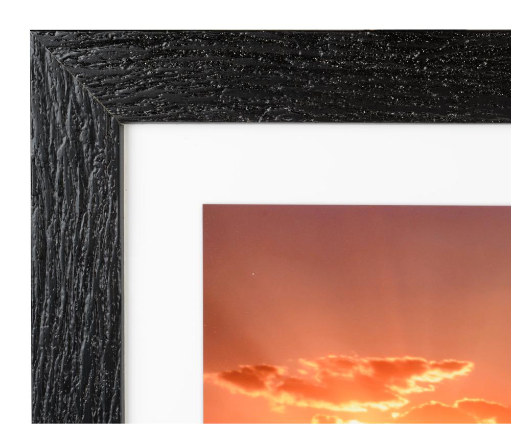 Ramverkstad Rahmen Mila Schwarz - Größe nach Wunsch