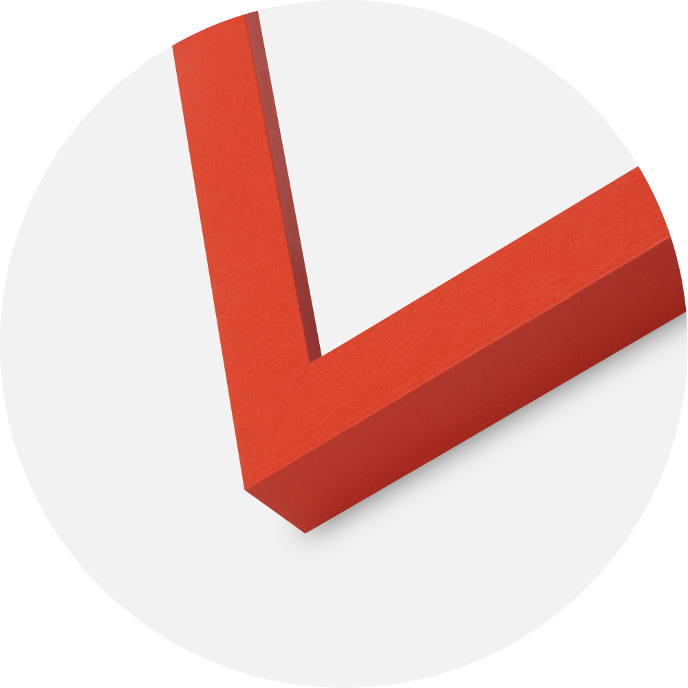 Jämtlands Ramfabrik Rahmen Selection Acrylglas Red 40x40 cm