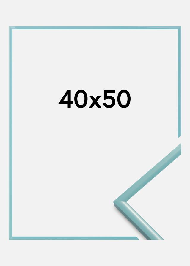 BGA Rahmen New Lifestyle Acrylglas Türkis 40x50 cm