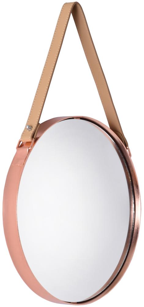 Innova Editions Mirror Round Metal Copper Ø 30 CM