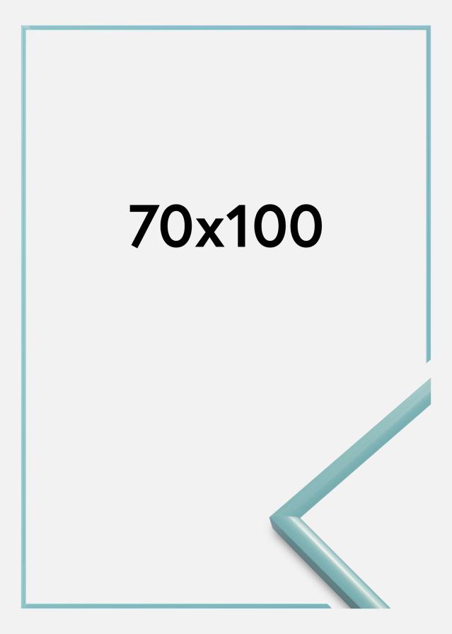 BGA Rahmen New Lifestyle Acrylglas Türkis 70x100 cm