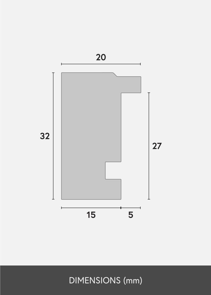 Mavanti Rahmen Diana Acrylglas Lila 28x35 cm