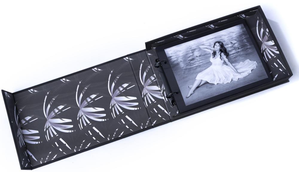 Focus Moments Beige (30 schwarze Seiten / 15 Blatt)