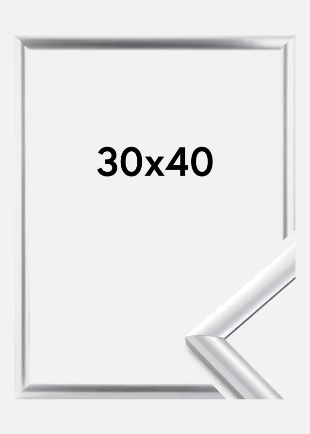 Walther Rahmen Trendstyle Silber 30x40 cm
