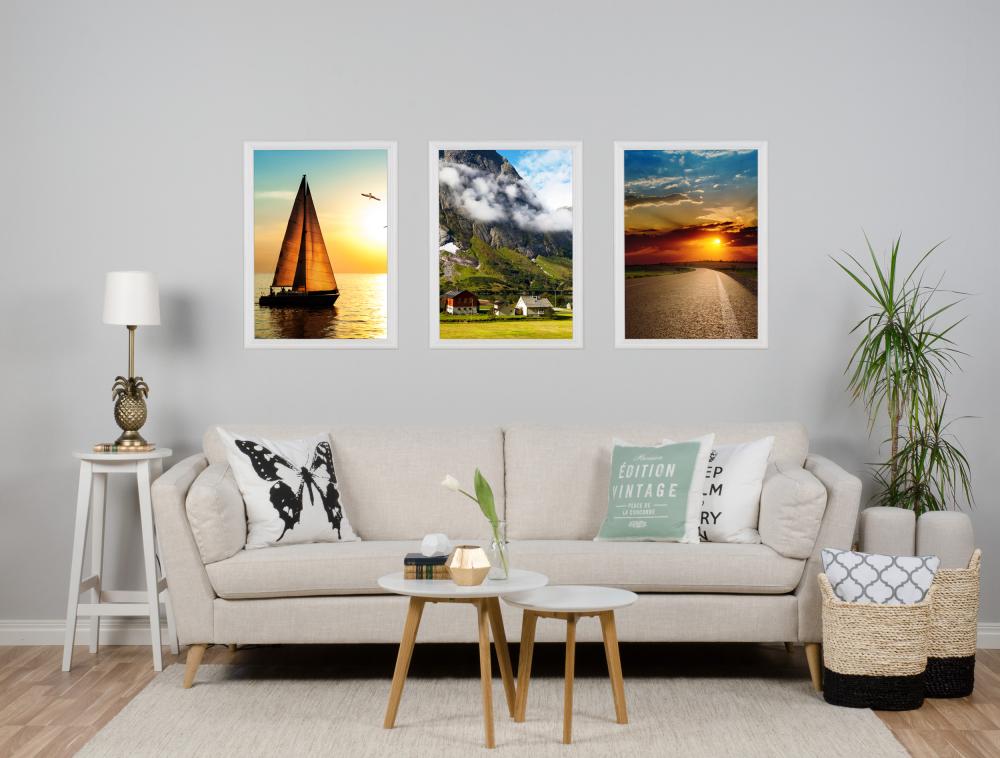 Artlink Rahmen Oda Antique Weiß 60x80 cm