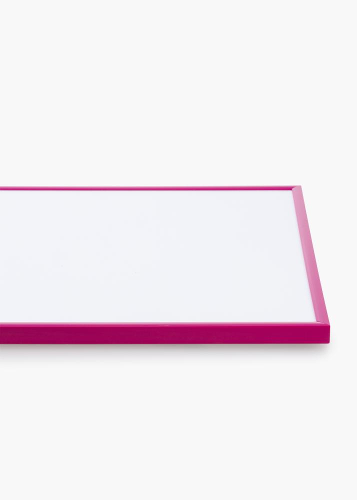 Ram med passepartou Rahmen New Lifestyle Dunkelrosa 30x40 cm - Passepartout Schwarz 18x27 cm