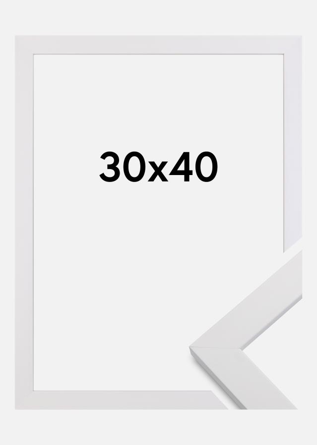 Galleri 1 Rahmen White Wood Acrylglas 30x40 cm