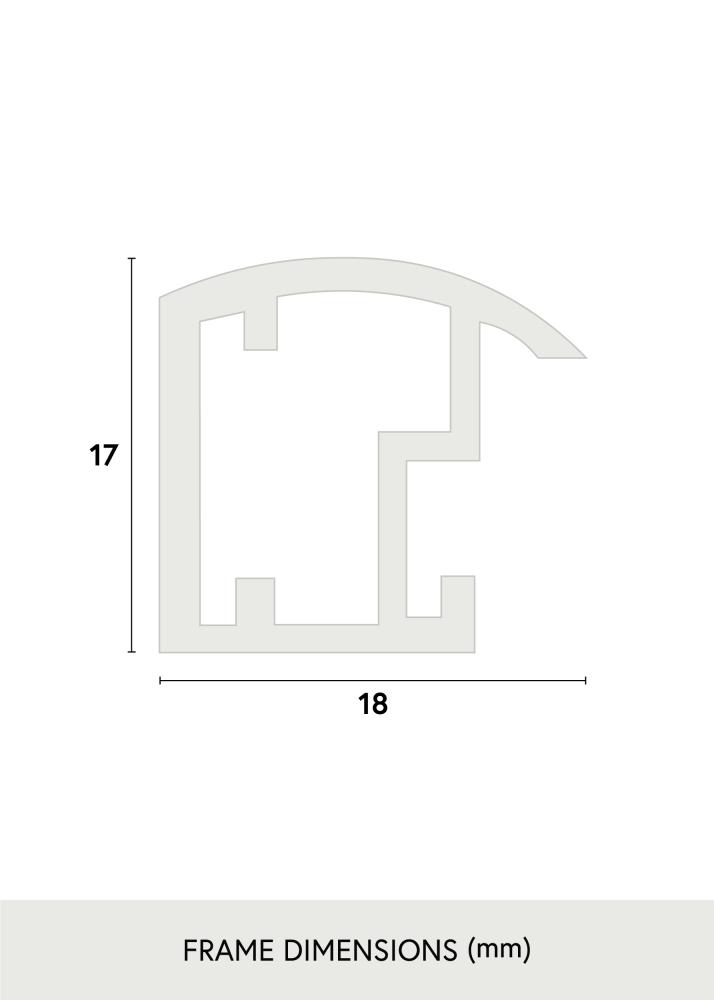 Walther Rahmen Trendstyle Stahl 20x30 cm