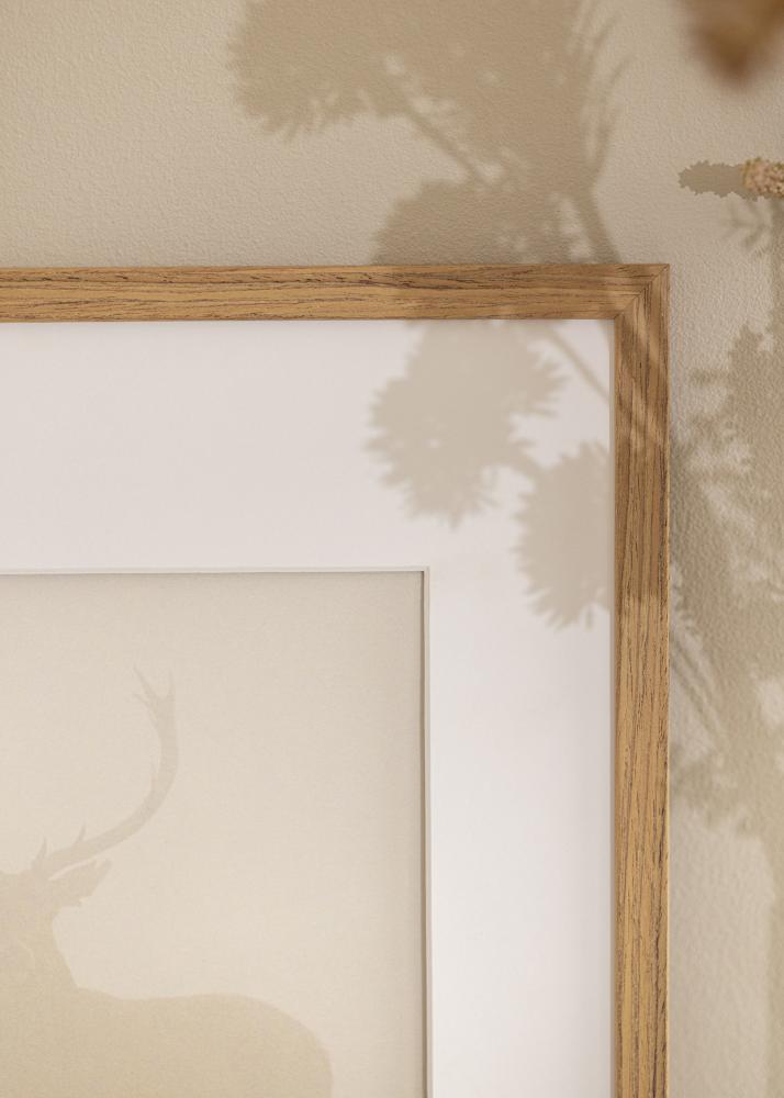 Galleri 1 Rahmen Edsbyn Acrylglas Teak 60x60 cm