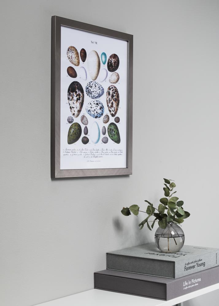 Galleri 1 Rahmen Uppsala Silber 25x25 cm