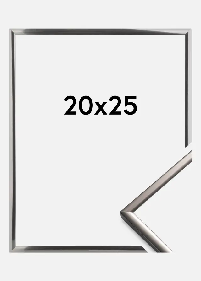 Walther Rahmen New Lifestyle Edelstahl - 20x25 cm