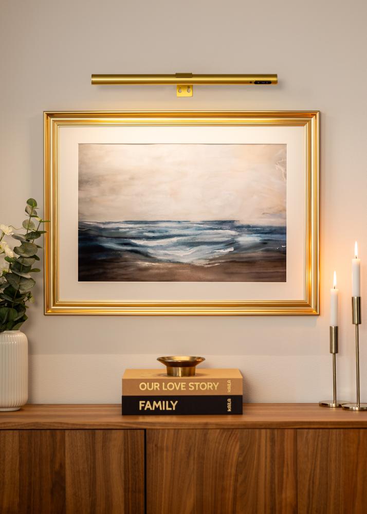 KAILA KAILA Halo Batteriebetriebene Bilderbeleuchtung 50 cm - Gold