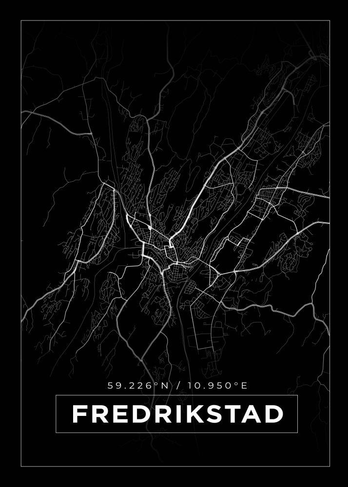 Bildverkstad Map - Fredrikstad - Black