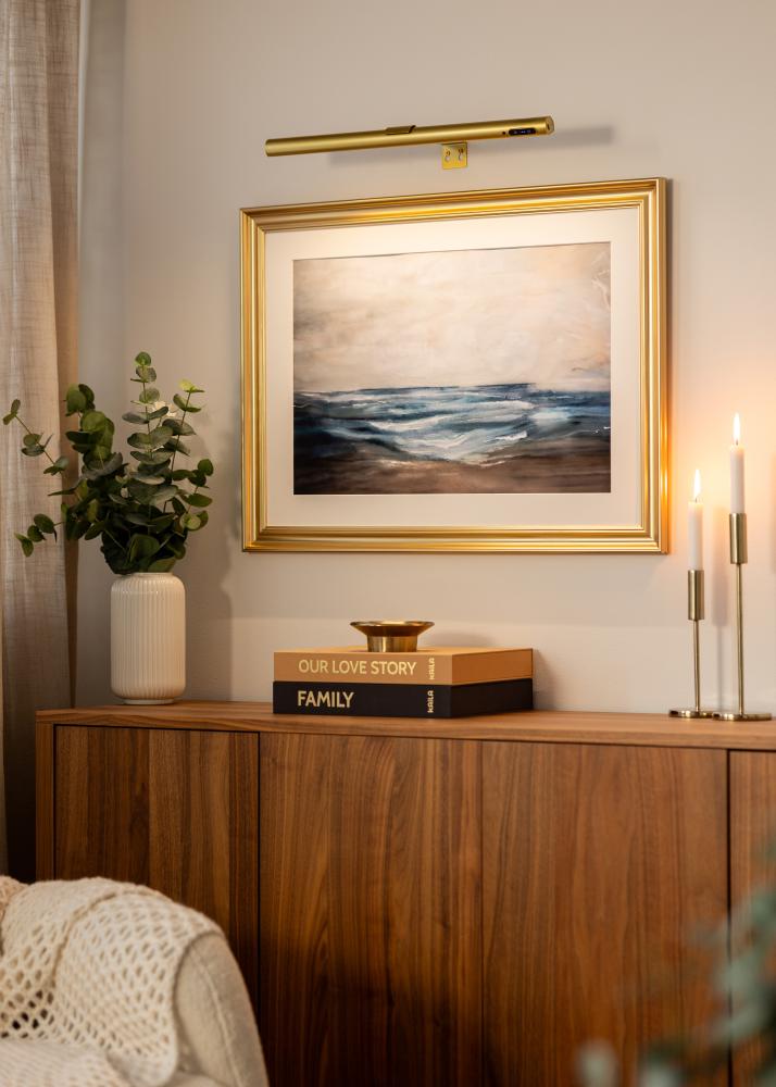 KAILA KAILA Halo Batteriebetriebene Bilderbeleuchtung 50 cm - Gold