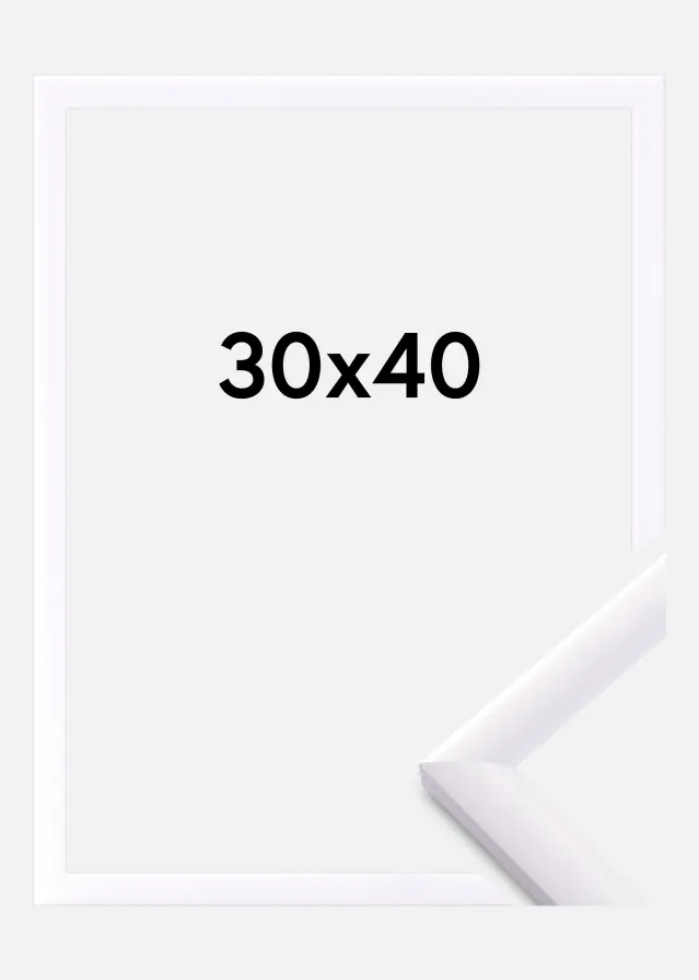 Walther Rahmen Trendstyle Weiß 30x40 cm