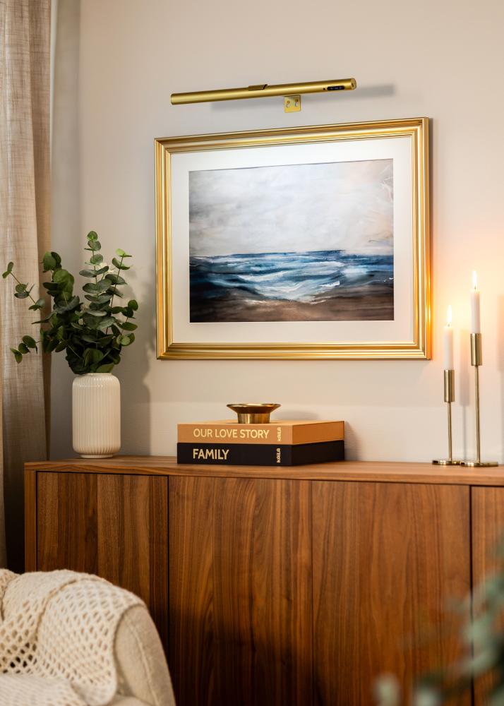 KAILA KAILA Halo Batteriebetriebene Bilderbeleuchtung 50 cm - Gold