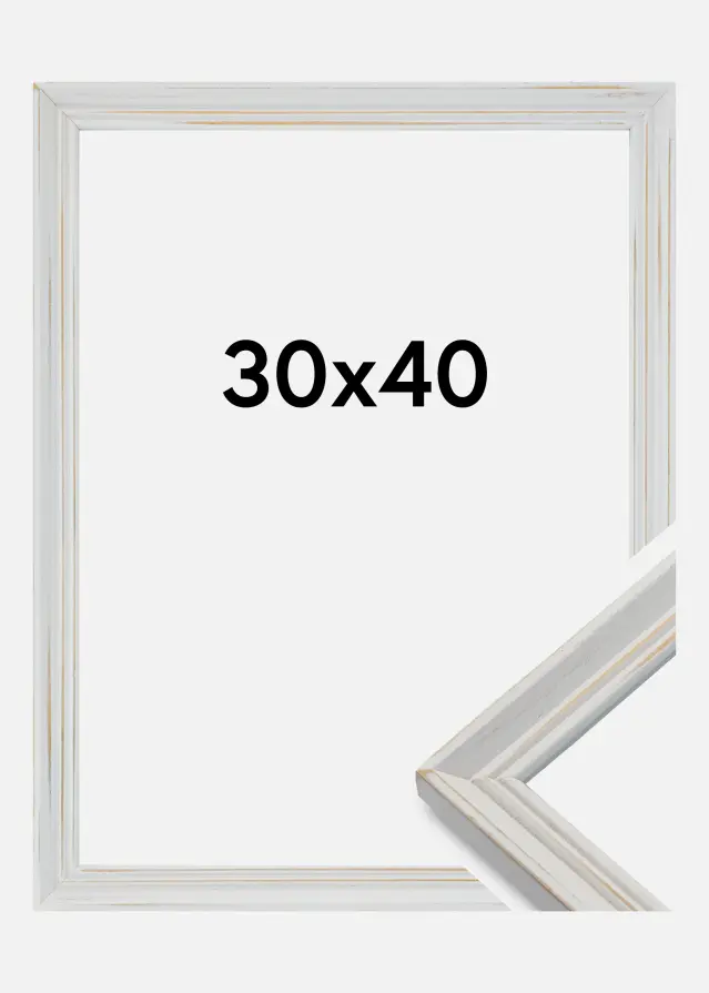 ZEP Rahmen Vintage Home Weiß 30x40 cm
