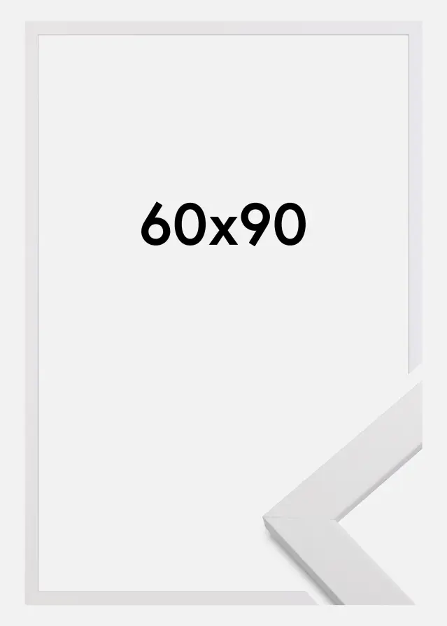 Galleri 1 Rahmen White Wood Acrylglas 60x90 cm