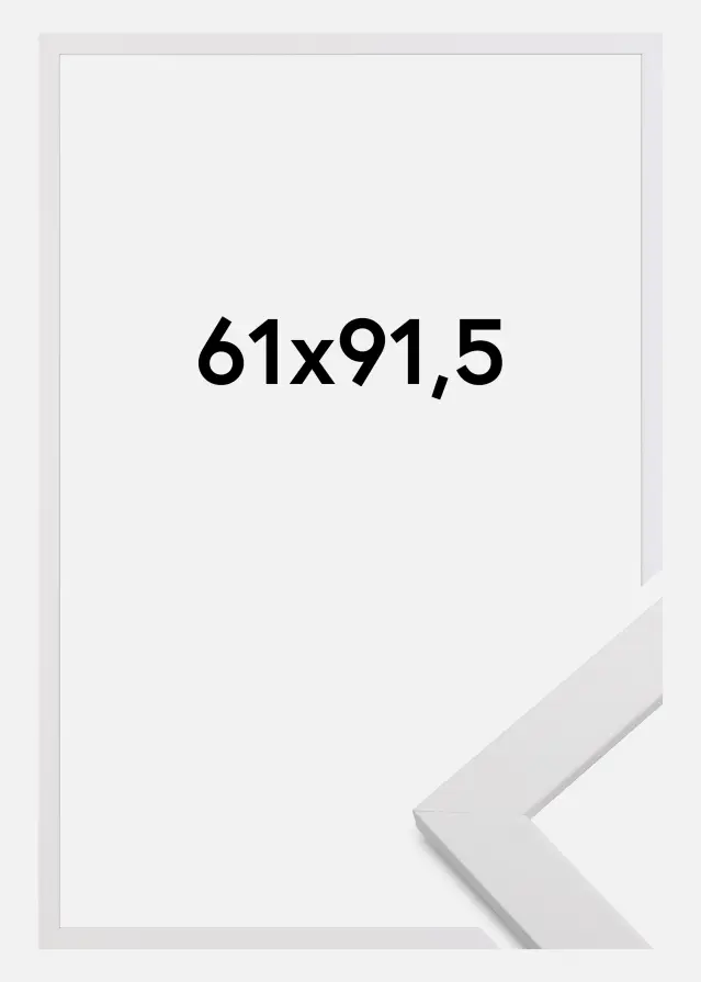 Galleri 1 Rahmen White Wood Acrylglas 61x91,5 cm