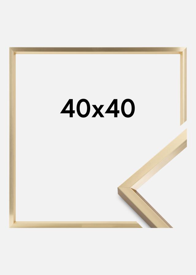 Walther Rahmen Steel Style Gold 40x40 cm