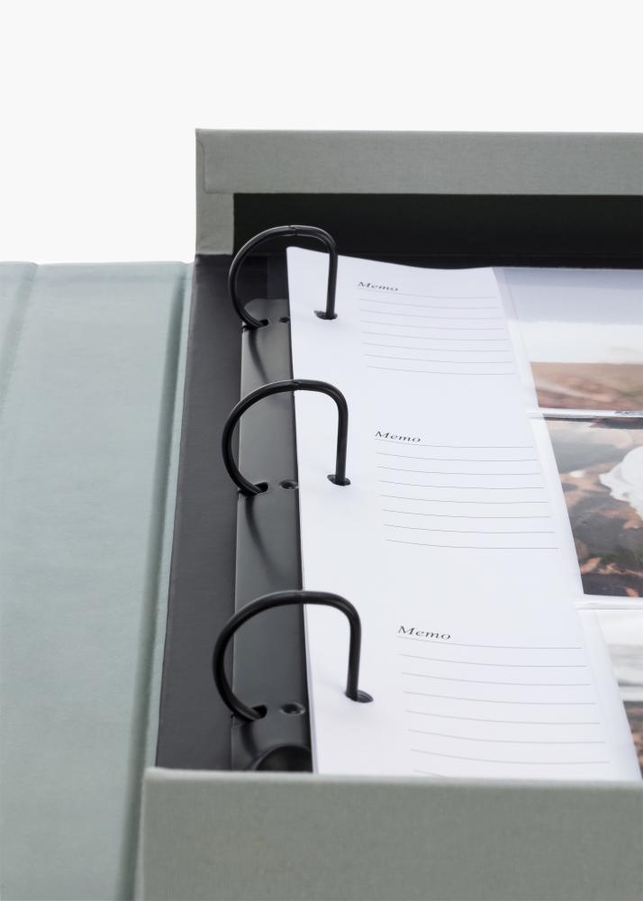 KAILA KAILA MEMORIES Grey XL - Coffee Table Photo Album - 60 Bilder i 10x15 cm