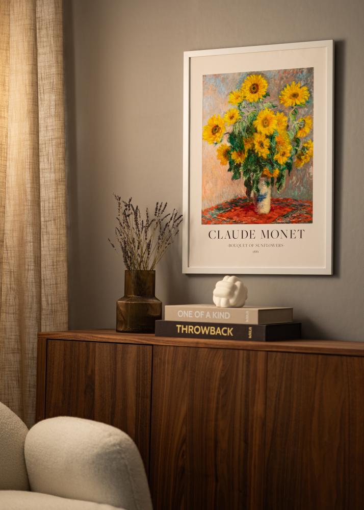 BGA Rahmen Deco Acrylglas Weiß 18x24 cm