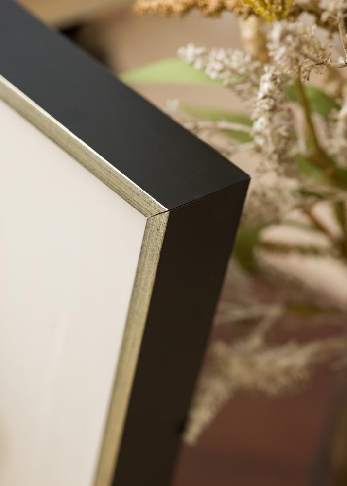 Ramverkstad Rahmen für Leinwand Ra Schwarz/Silber - Verschiedene Größen