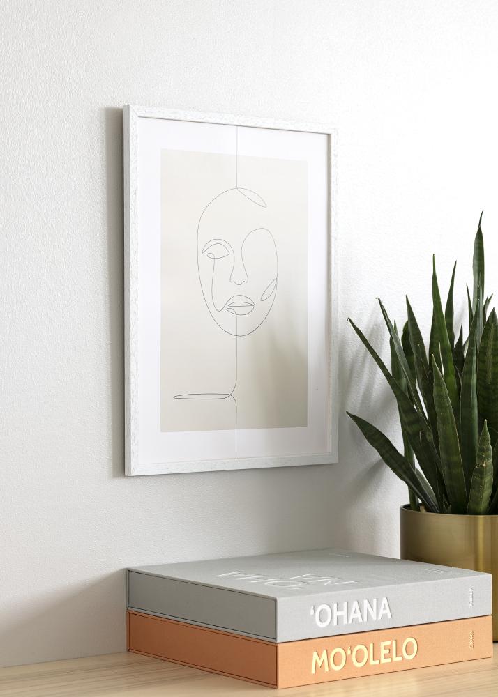 Galleri 1 Rahmen Edsbyn Cold White 18x24 cm