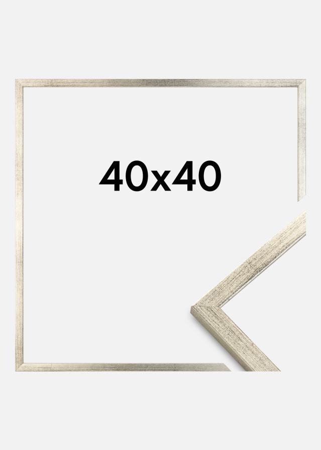 Estancia Rahmen Galant Silber 40x40 cm
