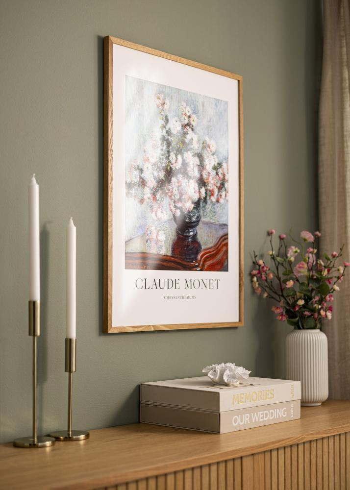 BGA Rahmen aus Massiver Eiche Acrylglas 21x29,7 cm (A4)