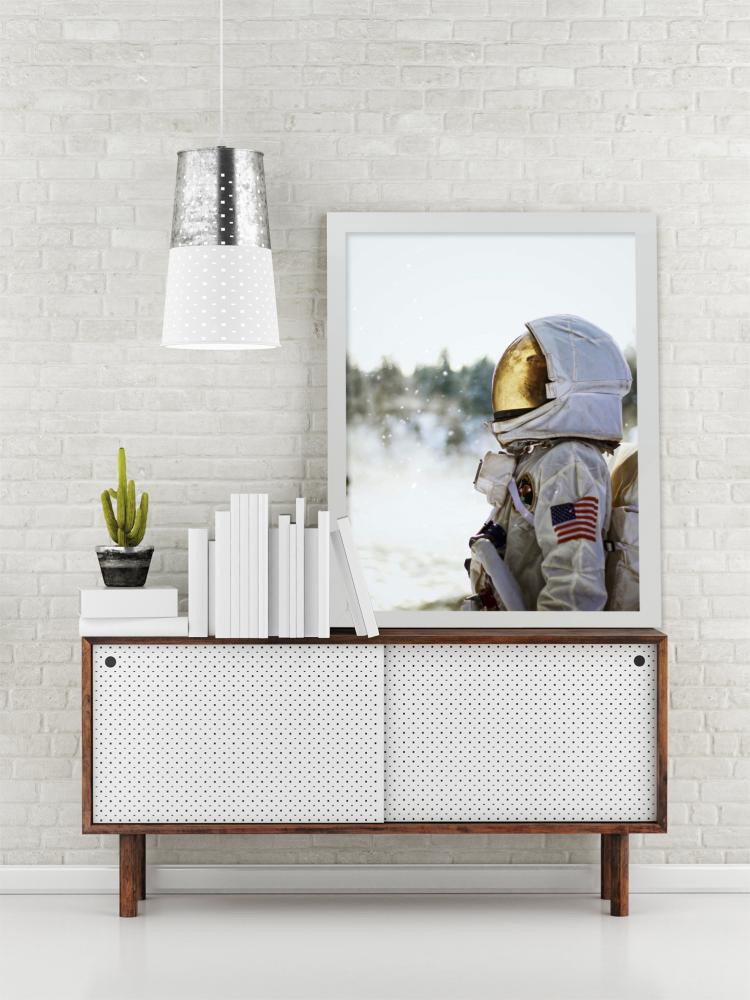 Ramverkstad Rahmen Högsjö Weiß - Größe nach Wunsch