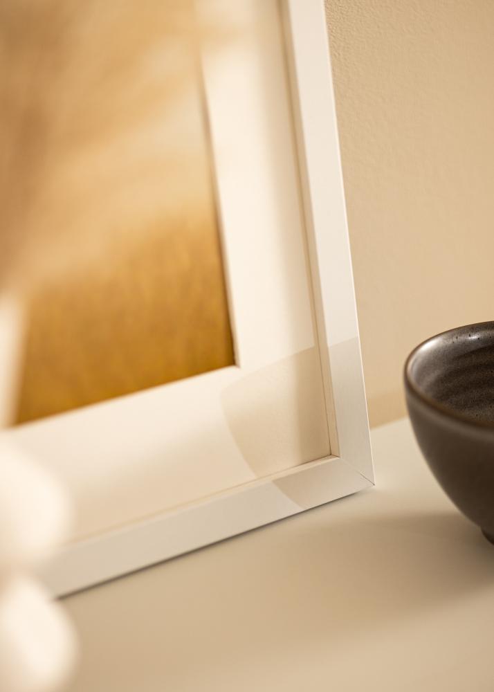 BGA Rahmen Deco Acrylglas Weiß 18x24 cm