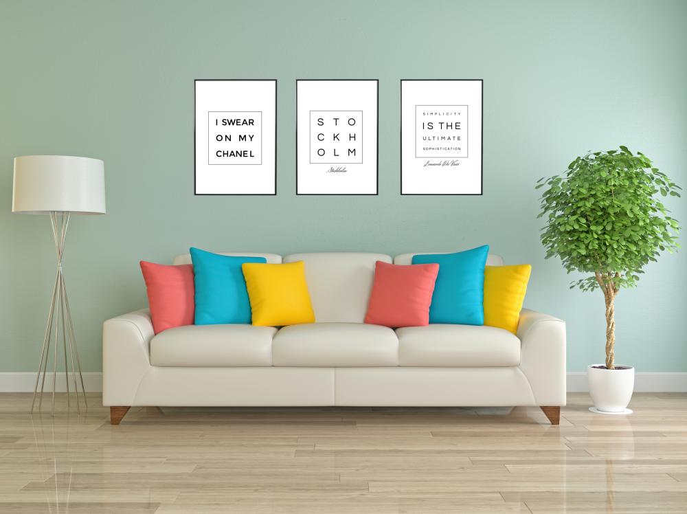 Bildverkstad Stockholm Poster