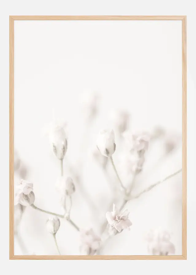 Bildverkstad Pink Small Flowers Poster