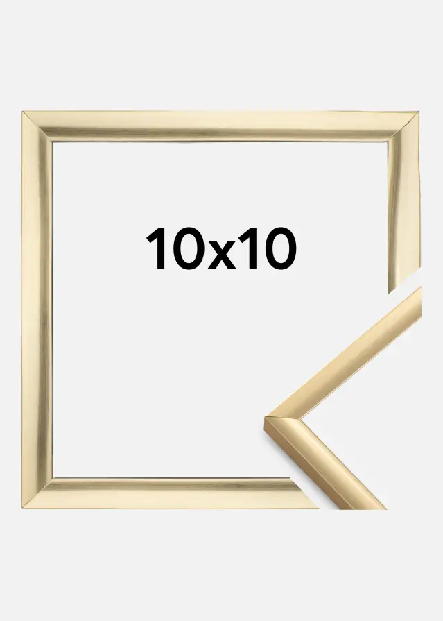 Walther Rahmen New Lifestyle Gold 10x10 cm