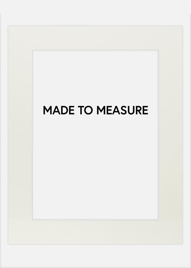 Egen tillverkning - Passepartouter Passepartout White Elephant - Maßanfertigung (Weißer Kern)